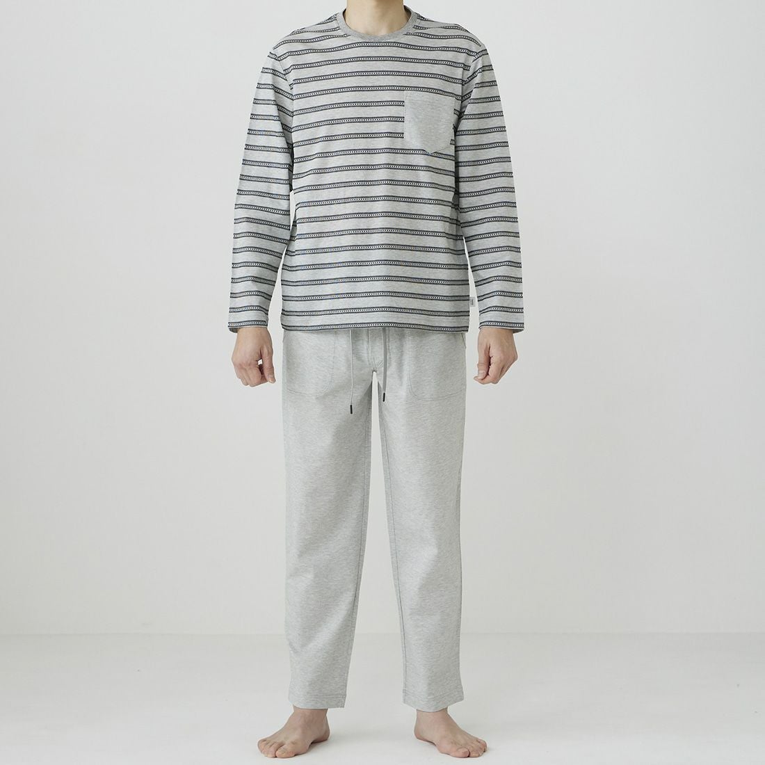 タケオキクチ 前開きロングテーパードパンツ