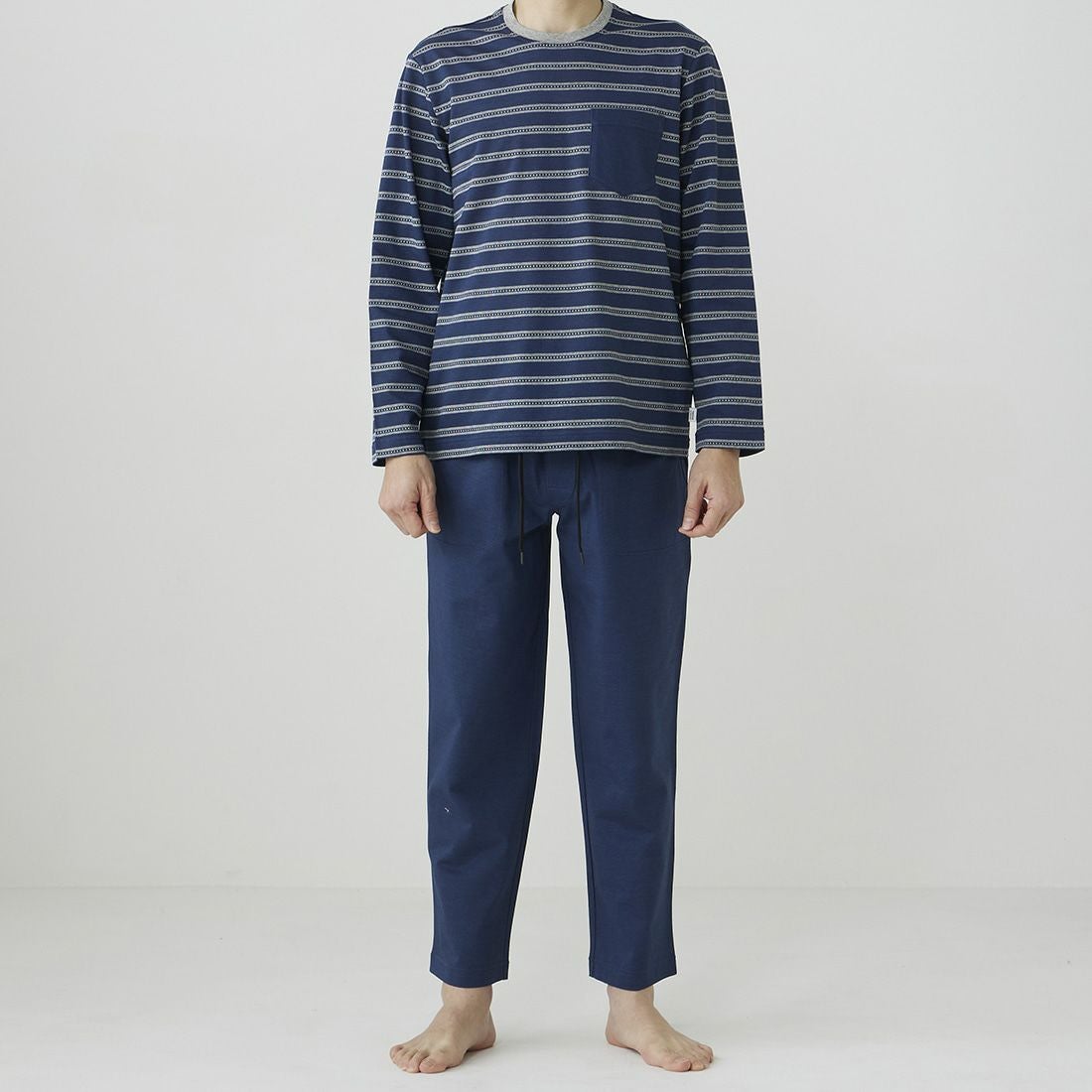 タケオキクチ 前開きロングテーパードパンツ