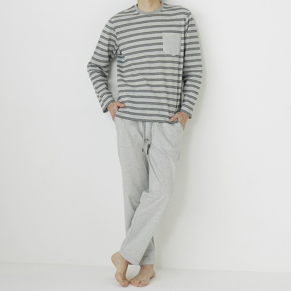 タケオキクチ 前開きロングテーパードパンツ