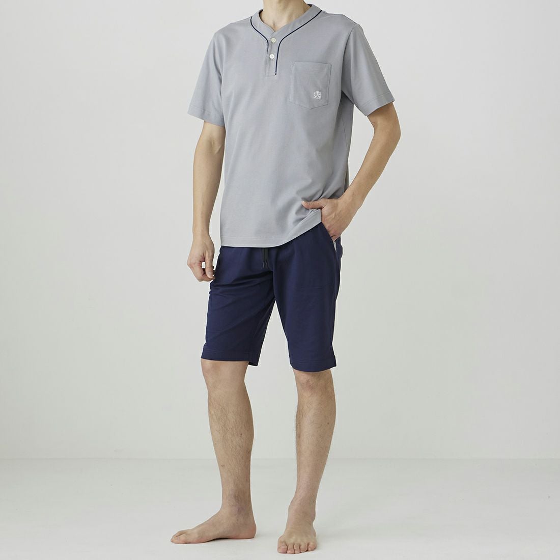 タケオキクチ 前閉じハーフパンツ