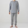 タケオキクチ　長袖ヘンリーネックシャツ